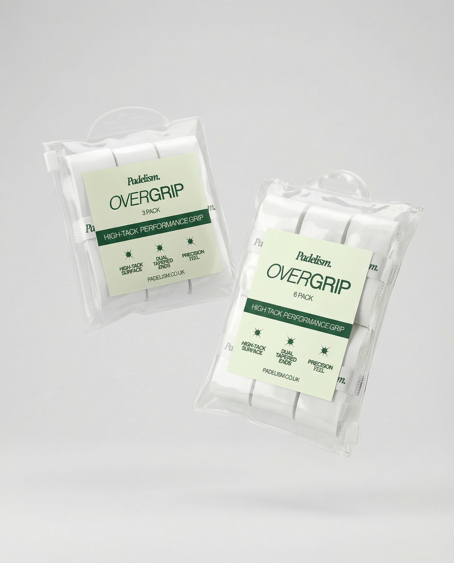 Padelism Padel Overgrips | Premium Grip Tape 3 & 6 Pack